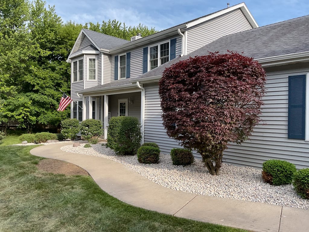 landscape design in racine